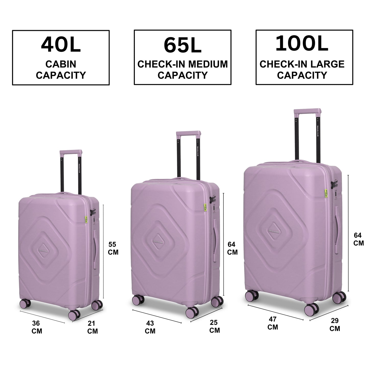 The Moscow Pink Luggage
