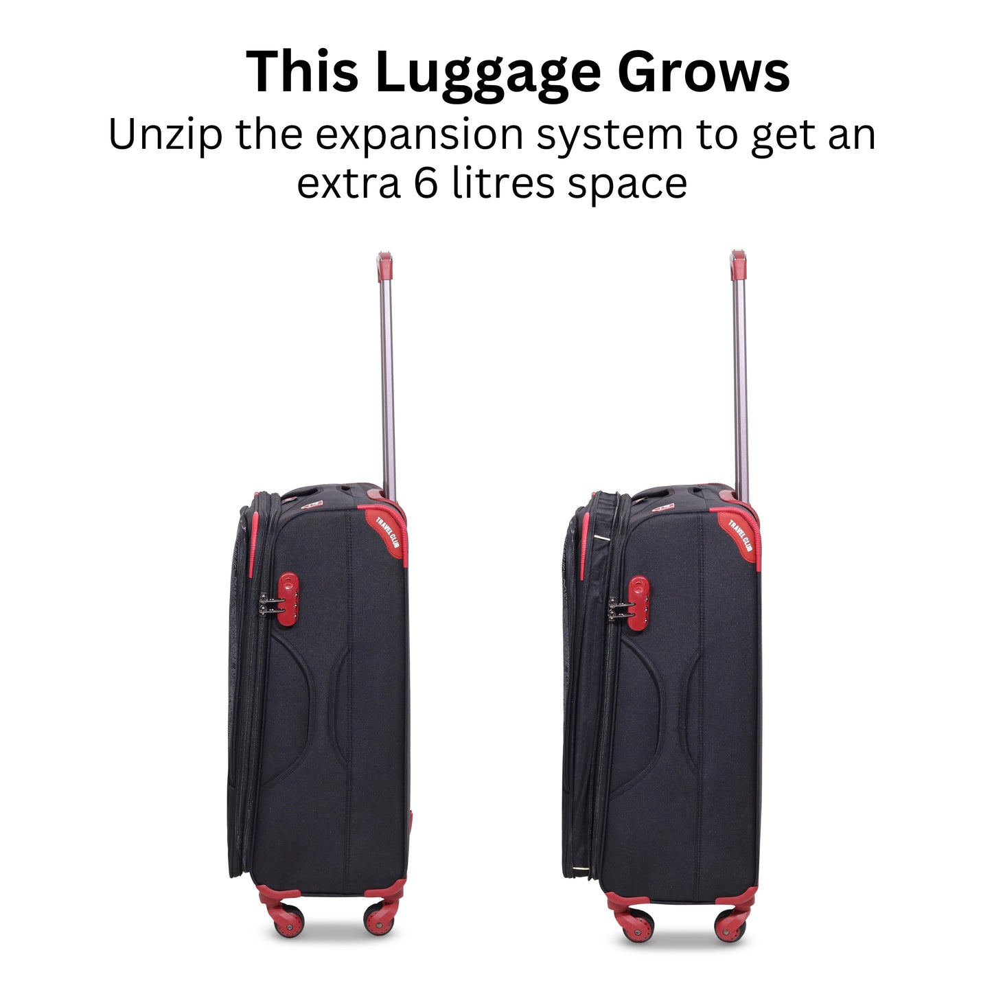The Hypno Black- Soft Luggage