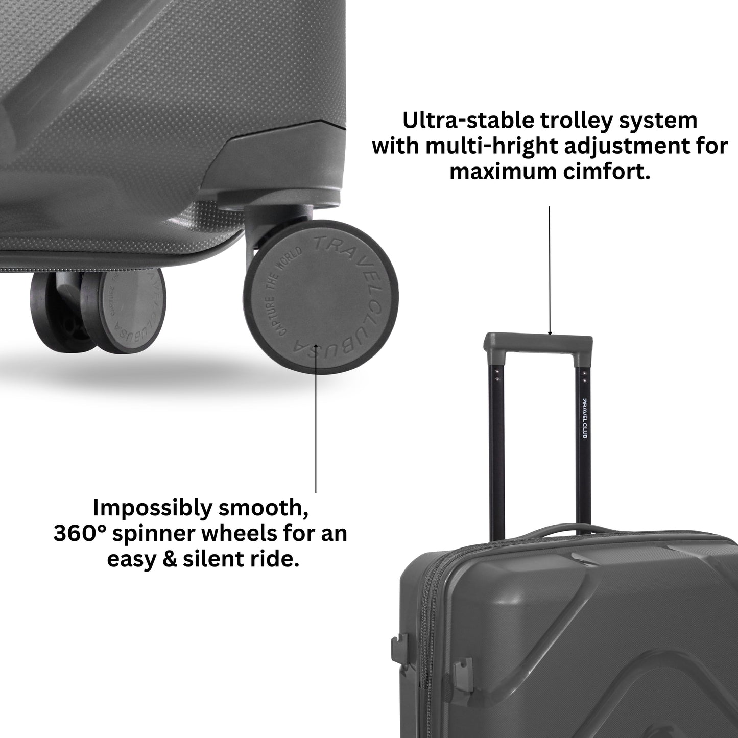The Moscow Grey Luggage
