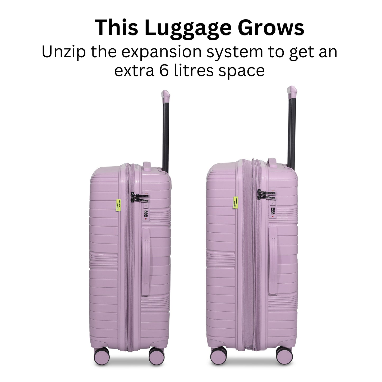 The Denmark Pink - Unbreakable Luggage