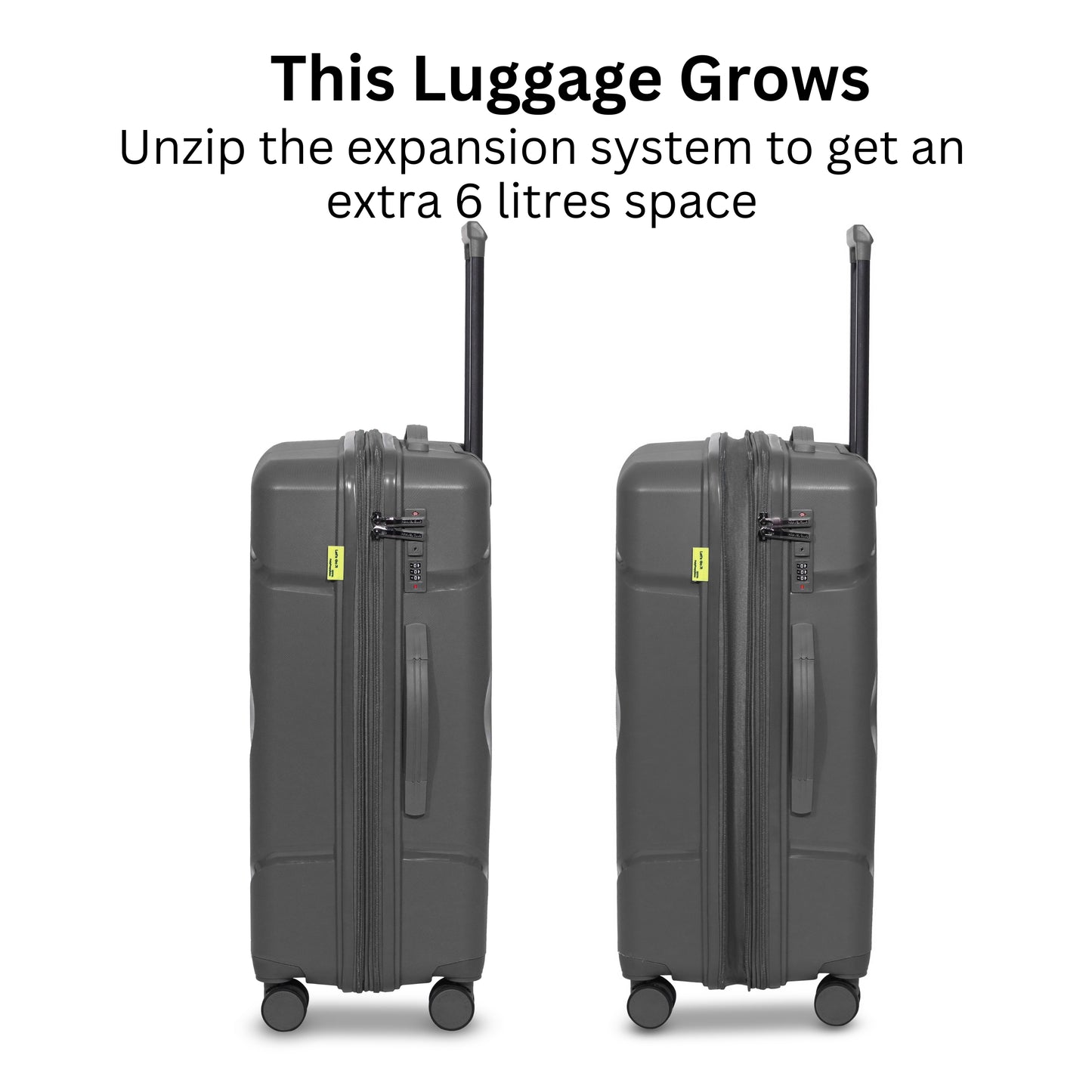 The Moscow Grey Luggage
