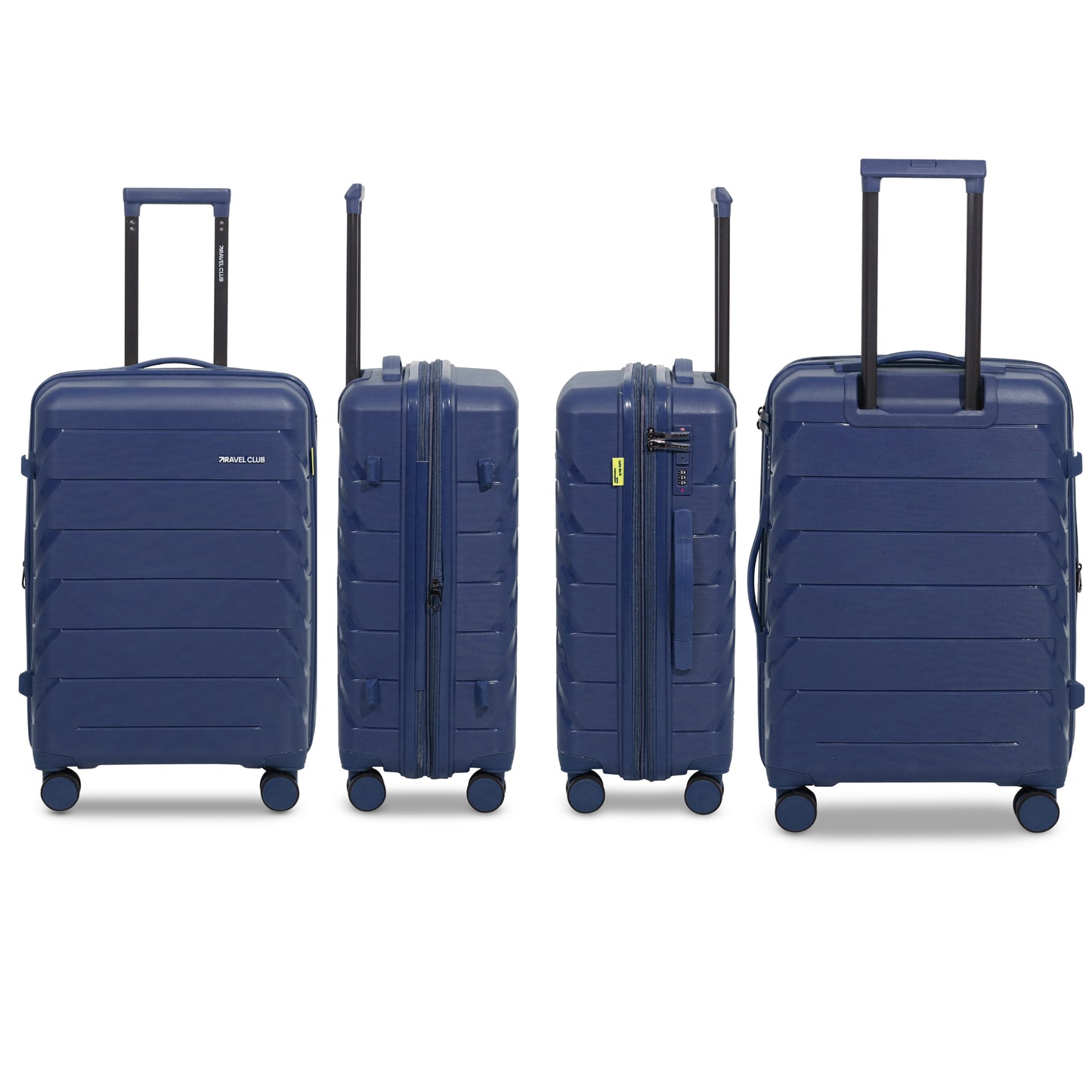 The Belgium Navy Blue - Unbreakable Expandable Luggage