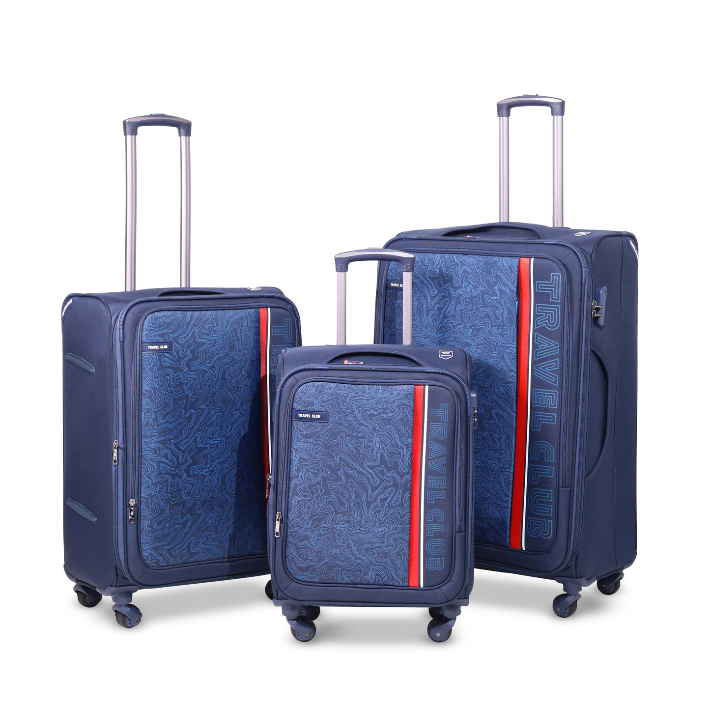 The Hypno Navy Blue - Soft Luggage