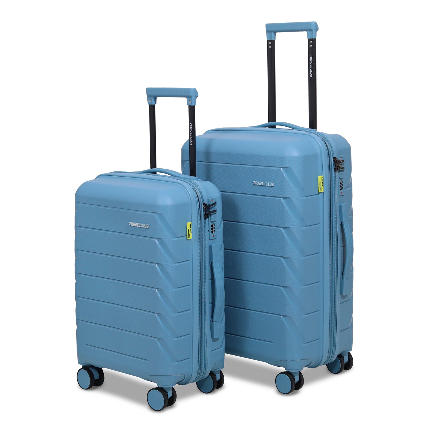 The Belgium Light Blue - Unbreakable Expandable Luggage