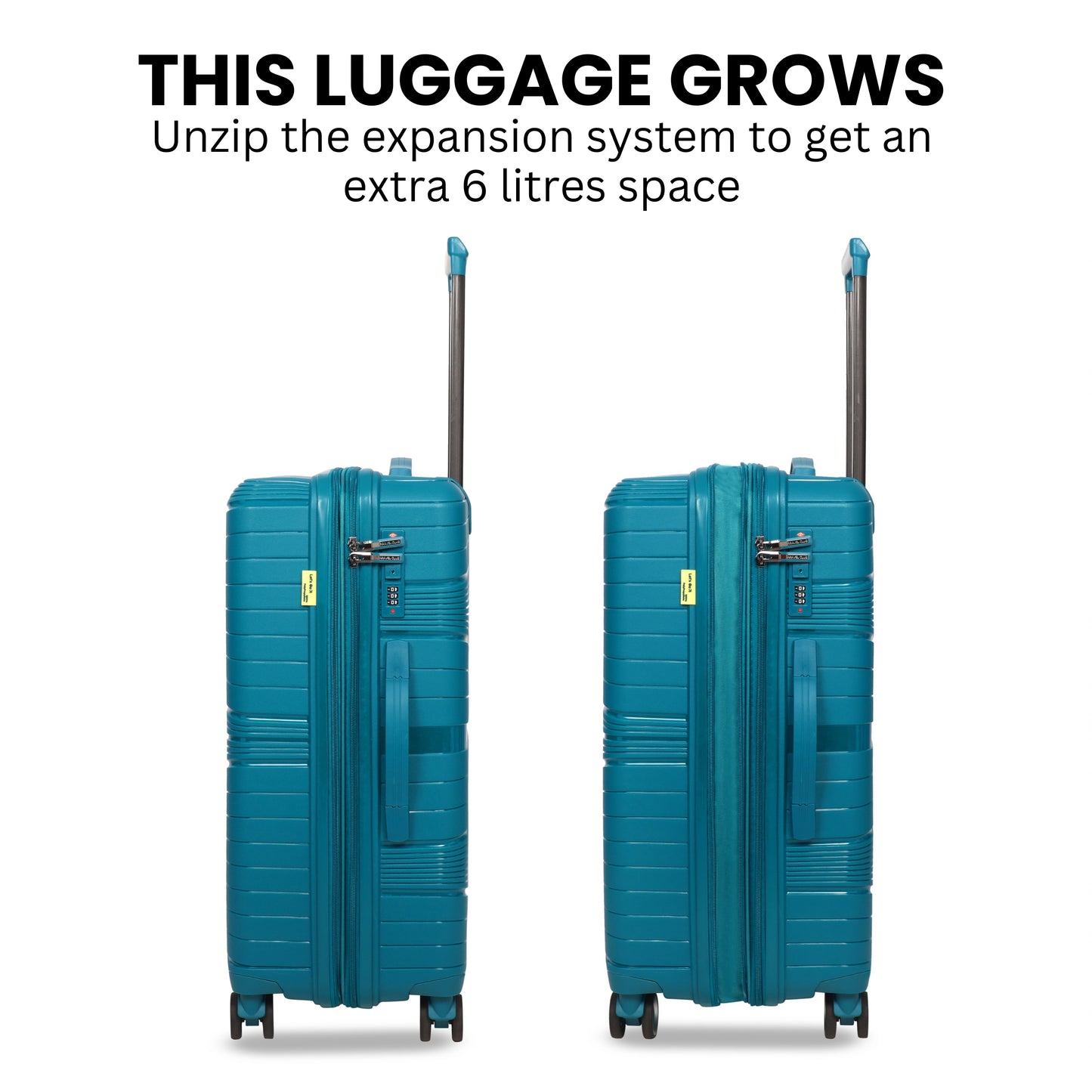 The Denmark Teal - Unbreakable Luggage