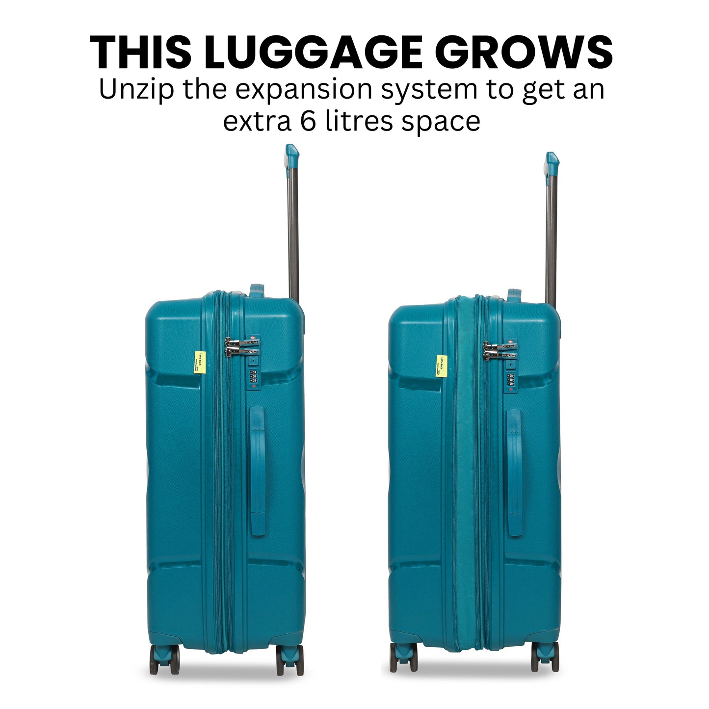 The Moscow Teal Luggage