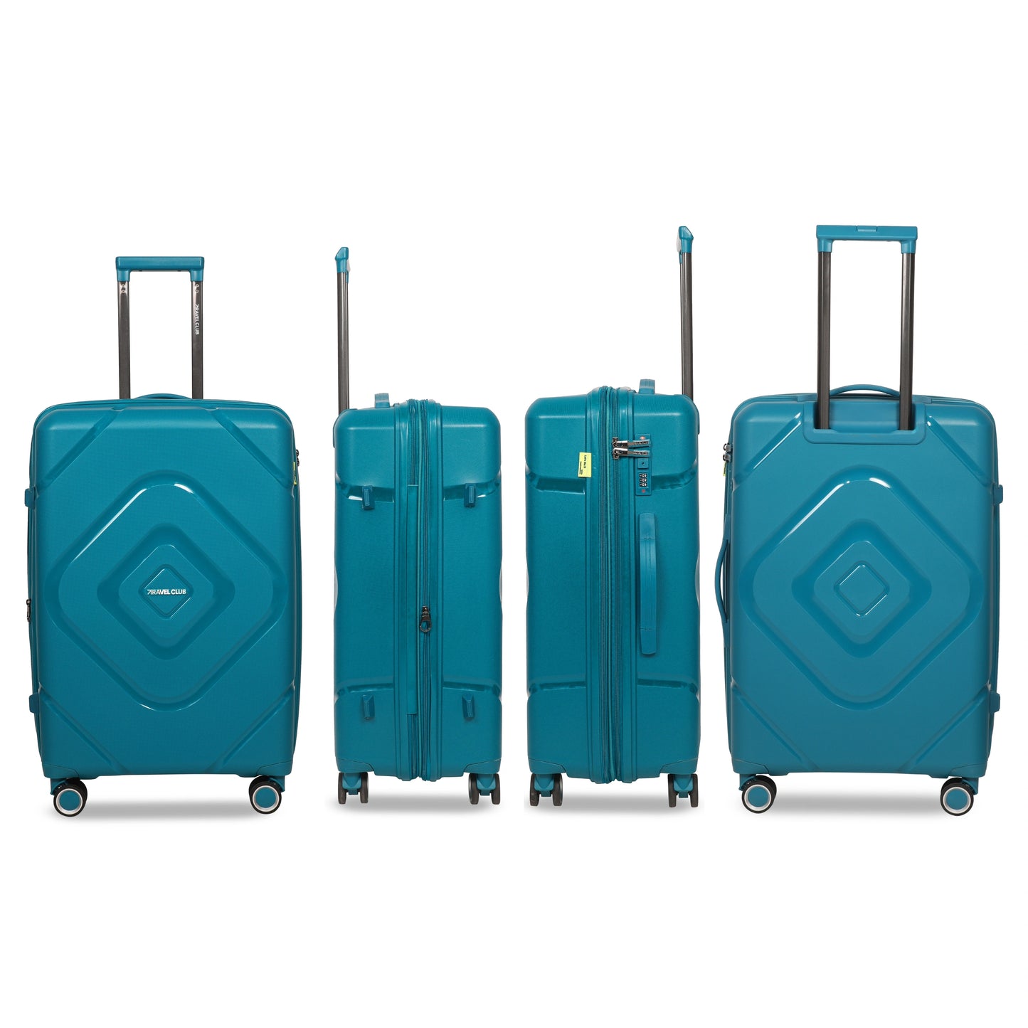 The Moscow Teal Luggage