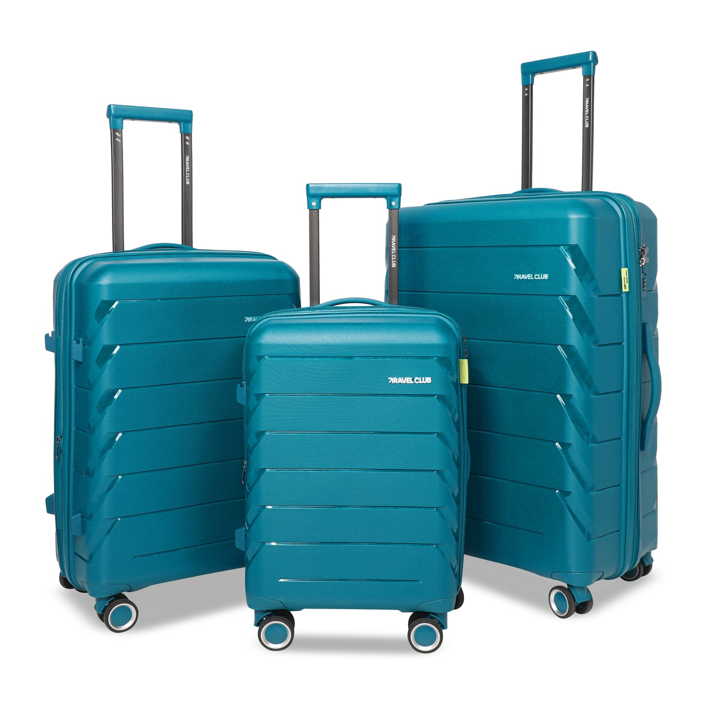 The Belgium Teal - Unbreakable Expandable Luggage