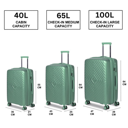 The Four Square Luggage - Set of 3