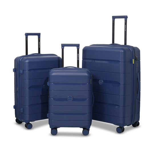 The Orlando Navy Blue - Unbreakable Expandable Luggage