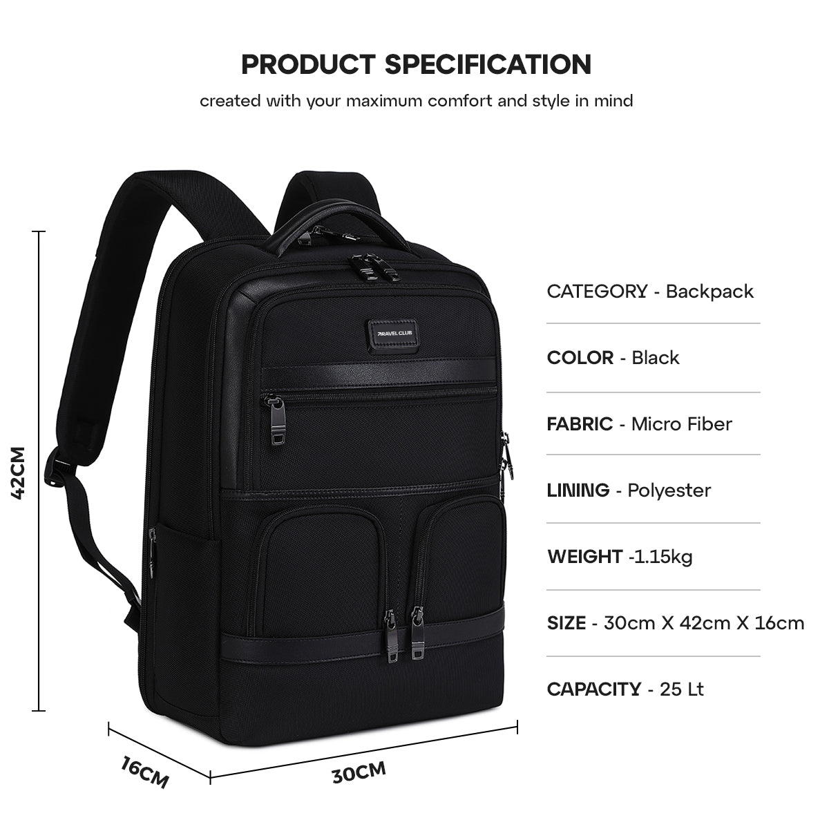 The Executive Pro Backpack - 25L