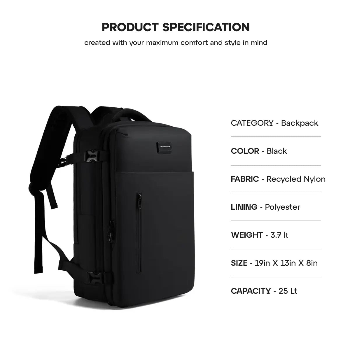 The Airbus Backpack – 25L