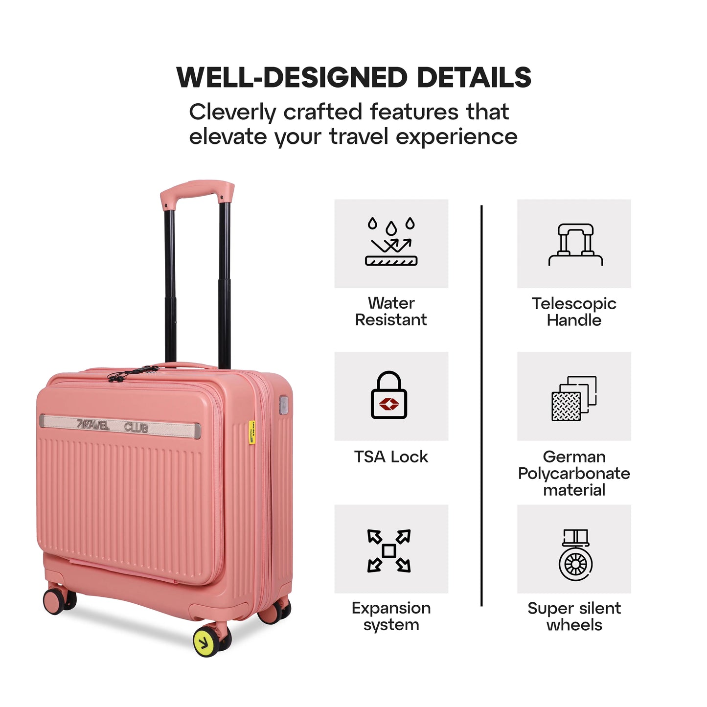 The Monaco – Overnighter Rose Gold