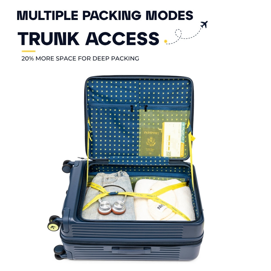 The Double Trunk Midnight Blue